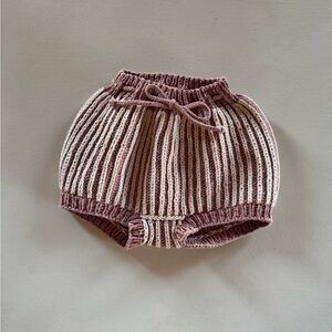 Misha and Puff striped knit bloomer